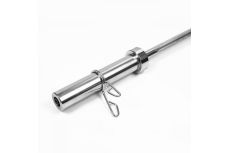 Гриф олимпийский хром.1800 мм. с замками-пружинами OB-02