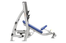 Наклонная олимпийская скамья HOIST CF-3172 матовый черный/черный