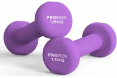 Гантели неопреновые 2шт по 1,5кг PROIRON Г2015НЕО Гантели неопреновые 2шт по 1,5кг PROIRON Г2015НЕО