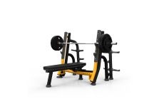 Олимпийская горизонтальная скамья с доводчиком Magnum MG-A678