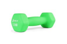 Гантель неопреновая 1,5кг Start Up HD1201 зеленый Гантель неопреновая 1,5кг Start Up HD1201 зеленый