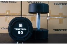 Гантель EVO 30кг полиуретановая YouSteel