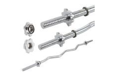 Гриф W-образный d25мм, дл1,19м, макс.вес 150кг + 2 замка-гайки Start Up HY-B-021 Гриф W-образный d25мм, дл1,19м, макс.вес 150кг + 2 замка-гайки Start Up HY-B-021