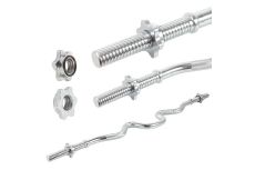 Гриф Z-образный d25мм, дл1,2м, макс.вес 150кг + 2 замка-гайки Start Up HY-B-022 Гриф Z-образный d25мм, дл1,2м, макс.вес 150кг + 2 замка-гайки Start Up HY-B-022